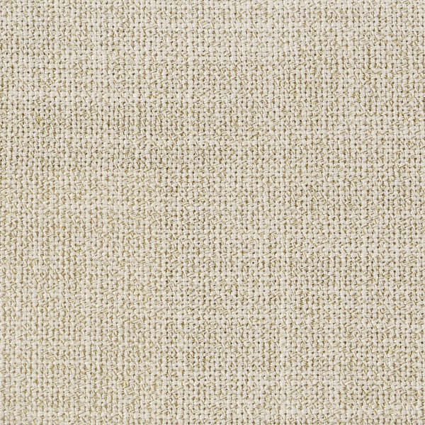 English Elm Benson Queen Panel Bed Cream Upholstered Frame with Aged Brass Legs Neutral Bedroom B062S01912