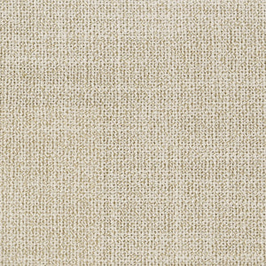 English Elm Benson Eastern King Panel Bed with Cream Upholstery and Aged Brass Leg Accents Sand B062S01914