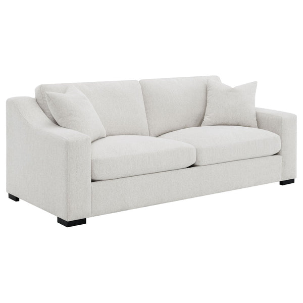 English Elm Chelan Three Piece Living Room Set with Pocket Coil Cushions and Sand Textured Fabric B062S01918