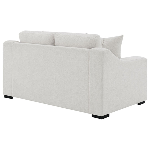 English Elm Chelan Three Piece Living Room Set with Pocket Coil Cushions and Sand Textured Fabric B062S01918