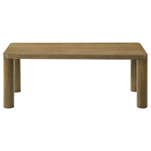 English Elm Bryant White Oak Veneer Coffee and End Table Set for Modern Living Rooms B062S01950