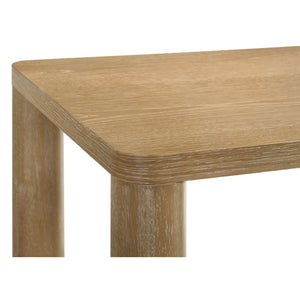 English Elm Bryant White Oak Veneer Coffee and End Table Set for Contemporary Living Rooms B062S01952