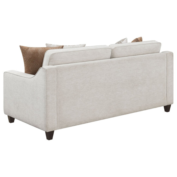 English Elm Mackenzie Chenille Living Room Set with Tailored Arms and Foam Cushion Seating B062S01960