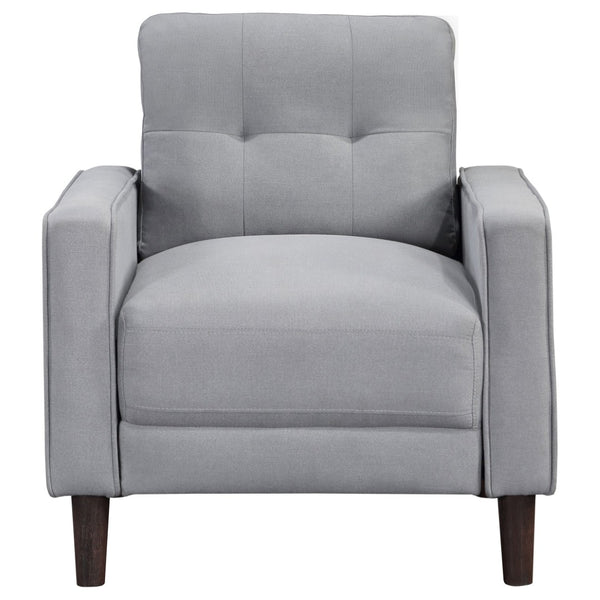 English Elm Harvey Mid-Century Tufted Sofa Set with Tapered Legs for a Polished Living Room B062S01984