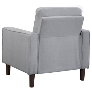 English Elm Harvey Mid-Century Tufted Sofa Set with Tapered Legs for a Polished Living Room B062S01984