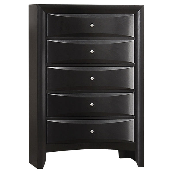 English Elm Palamino Modern Transitional Eastern King Bedroom Set with Bookcase Storage Bed B062S01994