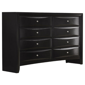 English Elm Palamino Modern Transitional Eastern King Bedroom Set with Bookcase Storage Bed B062S01994