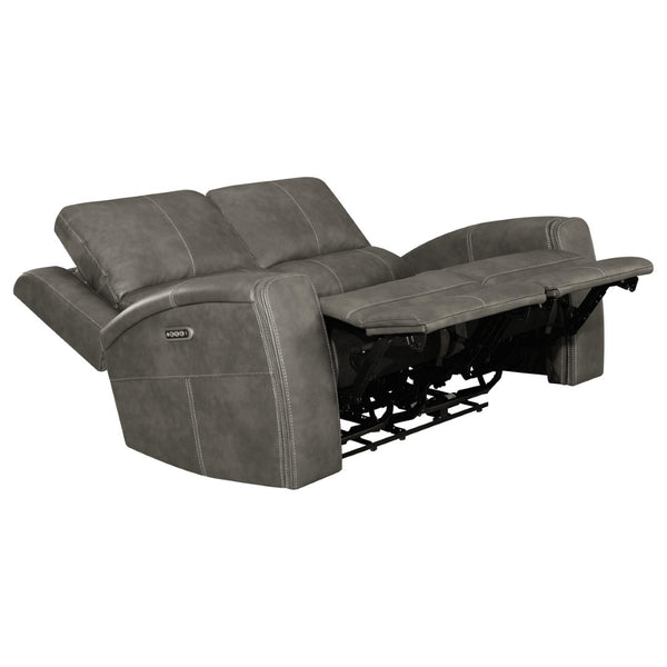 English Elm Boyce Power Reclining Sofa Set with Leatherette Upholstery and USB Charging Ports B062S01997