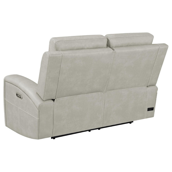 English Elm Boyce Triple Power Reclining Sofa Set Leatherette with USB Charging Ports B062S01998
