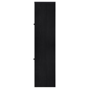 English Elm Kennison Three Piece Media Center with Glass Doors and Tower Storage for Large Tvs B062S02034