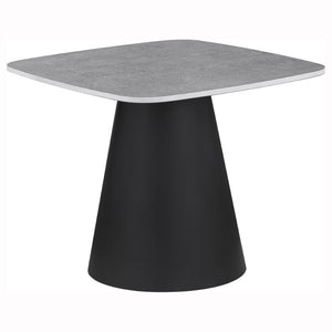 English Elm Duncan Nesting Coffee Table Set Concrete Look Matte Black Bases Modern Living Room B062S02062