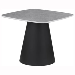 English Elm Duncan Nesting Coffee Table Set Concrete Look Matte Black Bases Modern Living Room B062S02062
