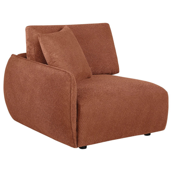 English Elm Logan Six Piece Chenille Modular Sectional for Spacious Living Room Comfort B062S02069