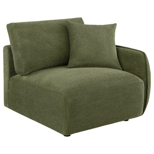 English Elm Logan Chenille Six Piece Modular Sectional Sofa with Plush Foam Seats for Living Rooms B062S02071