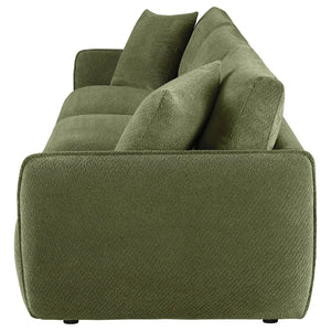 English Elm Logan Chenille Modular Sofa Three Seat Low Profile Contemporary Living Room B062S02073