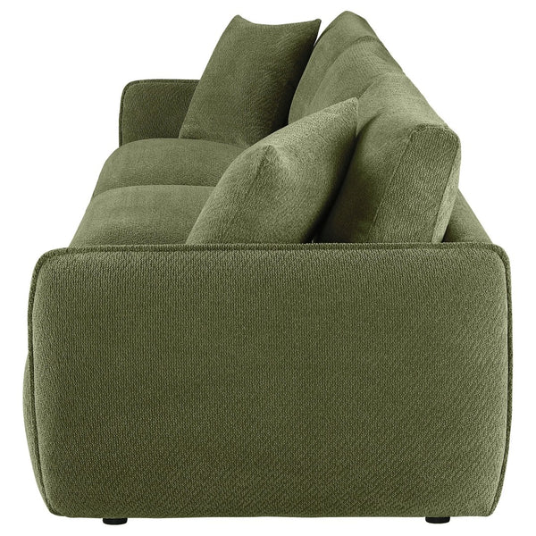 English Elm Logan Chenille Modular Sofa Three Seat Low Profile Contemporary Living Room B062S02073