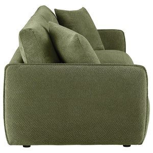 English Elm Logan Chenille Modular Loveseat Tailored Two Seat Sofa for Modern Living Spaces B062S02075