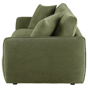 English Elm Logan Chenille Modular Loveseat Tailored Two Seat Sofa for Modern Living Spaces B062S02075