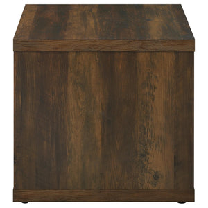 English Elm Hermosa Dark Pine 3 Piece Coffee and End Table Set with Open Shelf Storage B062S02096
