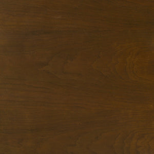 English Elm Leonide Eastern King Panel Bed Cherry Veneer Frame Cream Upholstered Headboard B062S02101