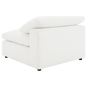 English Elm Segoura Boucle L-shaped Modular Sectional Five Piece Low Profile Living Room Sofa B062S02289