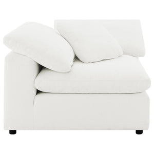 English Elm Segoura Boucle L-shaped Modular Sectional Five Piece Low Profile Living Room Sofa B062S02289