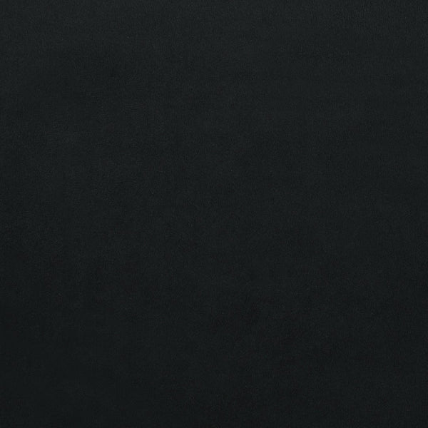 English Elm Black Velvet Queen Bedroom Set with LED Lighting Tufted Wingback Bed and Eight Drawer Dresser B062S02347