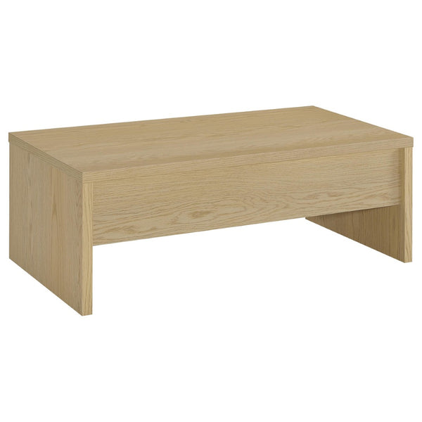 English Elm Parker Light Oak Lift Top Coffee Table Set Modern Farmhouse Living Room Duo B062S02471
