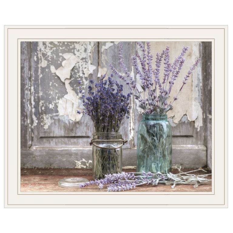 English Elm Abundance of Beauty Lori Deiter Framed Print Ready to Hang Farmhouse Wall Art White B06785954