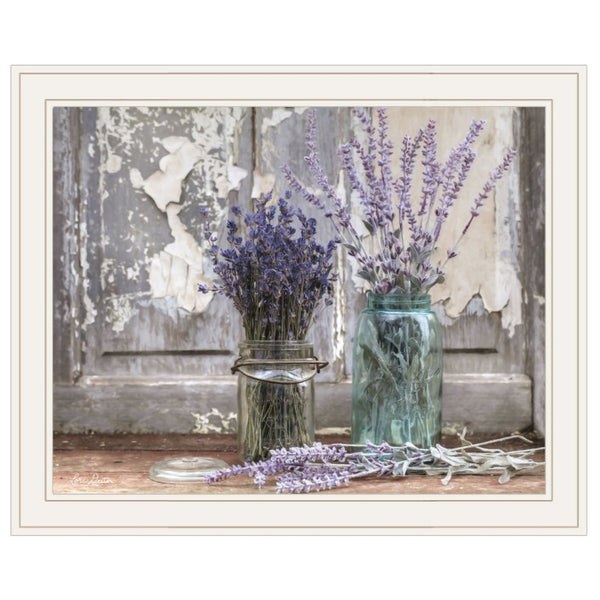 English Elm Abundance of Beauty Lori Deiter Framed Print Ready to Hang Farmhouse Wall Art White B06785954
