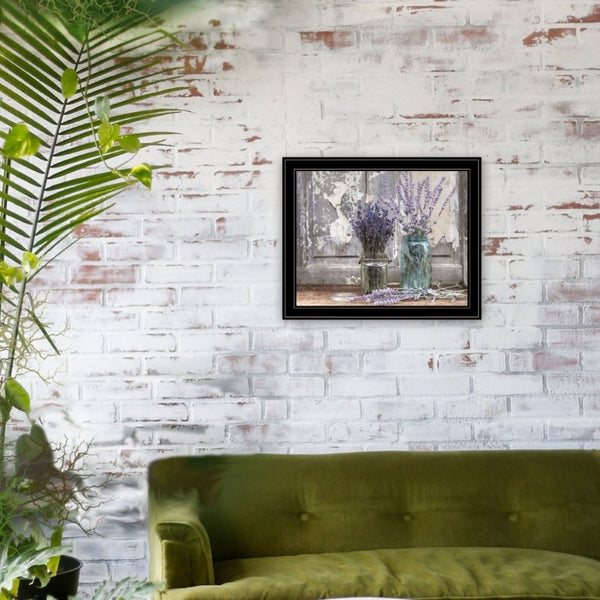 English Elm Abundance of Beauty Lori Deiter Framed Print Ready to Hang Farmhouse Wall Art Black B06785955