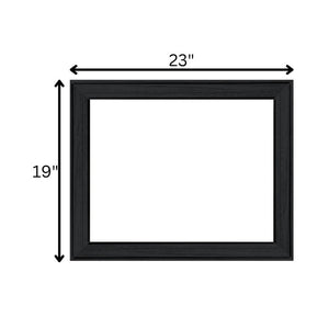 English Elm Chase and Molly Framed Wall Art by John Rossini Matte Black Wood Ready to Hang B06788646