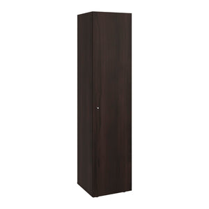 English Elm Home Linen Slim Vertical Storage Cabinet Four Shelves Single Door Bathroom Bedroom B070P487570
