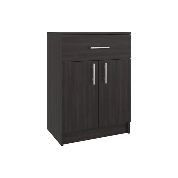 English Elm Mayorca Freestanding Pantry Cabinet with Drawer and Shelves for Compact Kitchen Storage B070P500676