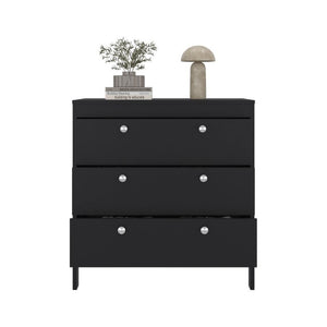 English Elm Newcastle Wengue Finish Contemporary Dresser Slim Profile Bedroom Storage Cabinet Dark Brown B070P505501