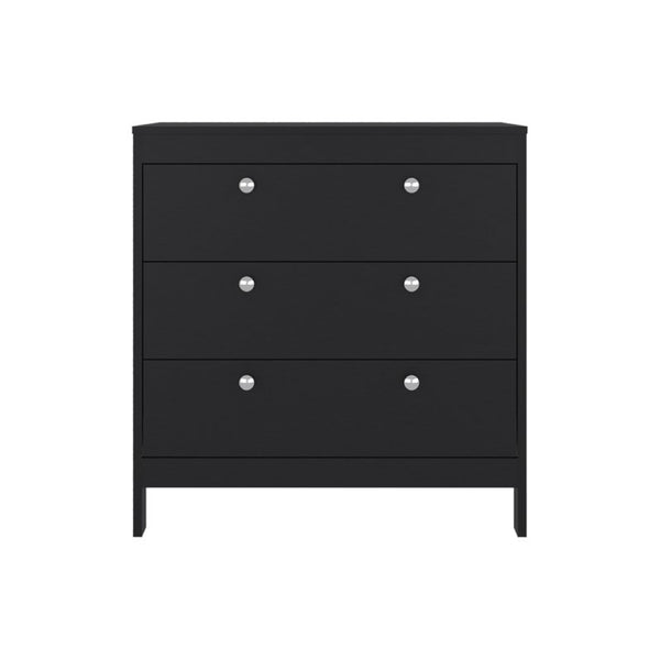 English Elm Newcastle Wengue Finish Contemporary Dresser Slim Profile Bedroom Storage Cabinet Dark Brown B070P505501