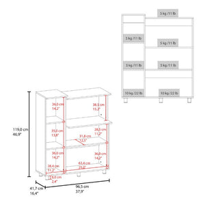 English Elm Lilo Tall Kitchen Pantry Cabinet with Appliance Shelf and Enclosed Hutch Storage B070P555745