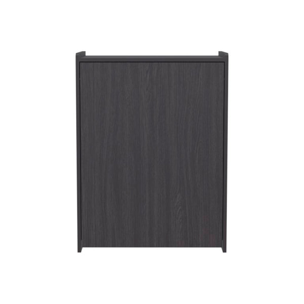 English Elm Leslie Retractable Writing Desk with Open Shelving for Compact Home Offices B070P569577