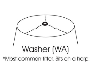 English Elm Cut Corner Square Bell Shade Natural Linen Softback Washer Fitter for Table Lamps B075101174