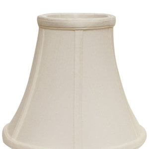 English Elm Slant Bell Shantung Fabric Lampshade Washer Fitter Warm Ambient Glow for Table Lamps B075101465