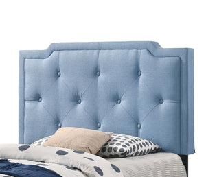 English Elm Stylish Twin Bed Bold Cobalt Finish Casual Frame for Kids Teen or Guest Bedroom B078107961