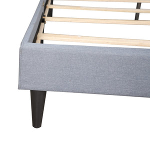 English Elm Stylish Twin Bed Bold Cobalt Finish Casual Frame for Kids Teen or Guest Bedroom B078107961