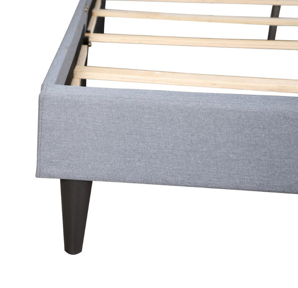 English Elm Stylish Twin Bed Bold Cobalt Finish Casual Frame for Kids Teen or Guest Bedroom B078107961