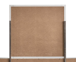 English Elm Plano Wood Grain Framed Wall Mirror with Low Distortion Glass for Bedroom Decor Beige B078P498699