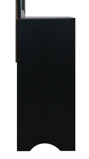 English Elm Rustica Six Drawer Matte Black Dresser with Dovetail Joinery for Modern Bedrooms B078P498705