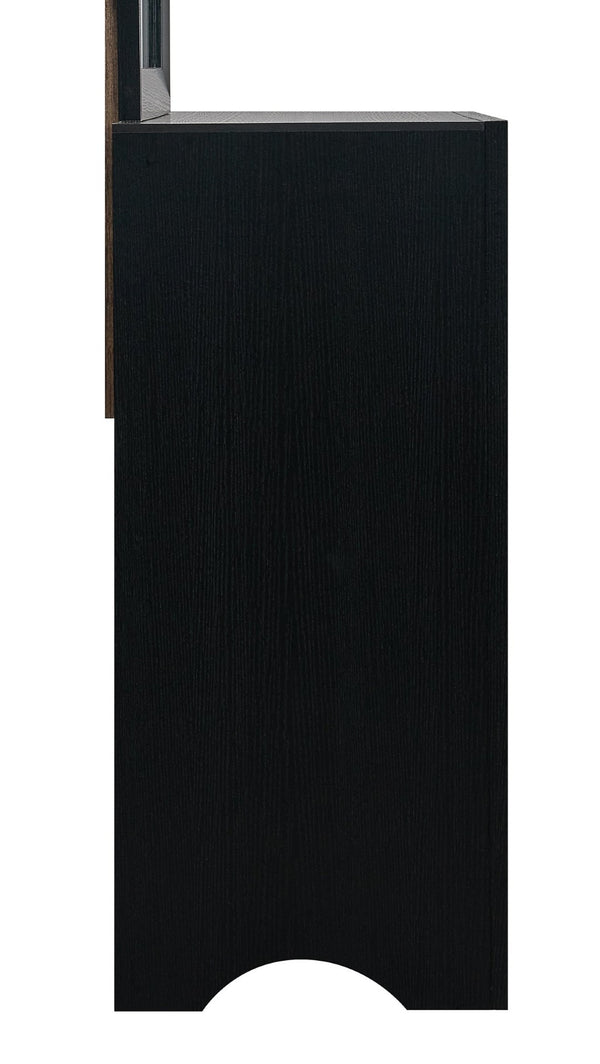 English Elm Rustica Six Drawer Matte Black Dresser with Dovetail Joinery for Modern Bedrooms B078P498705