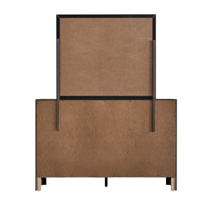 English Elm Rustica Six Drawer Matte Black Dresser with Dovetail Joinery for Modern Bedrooms B078P498705