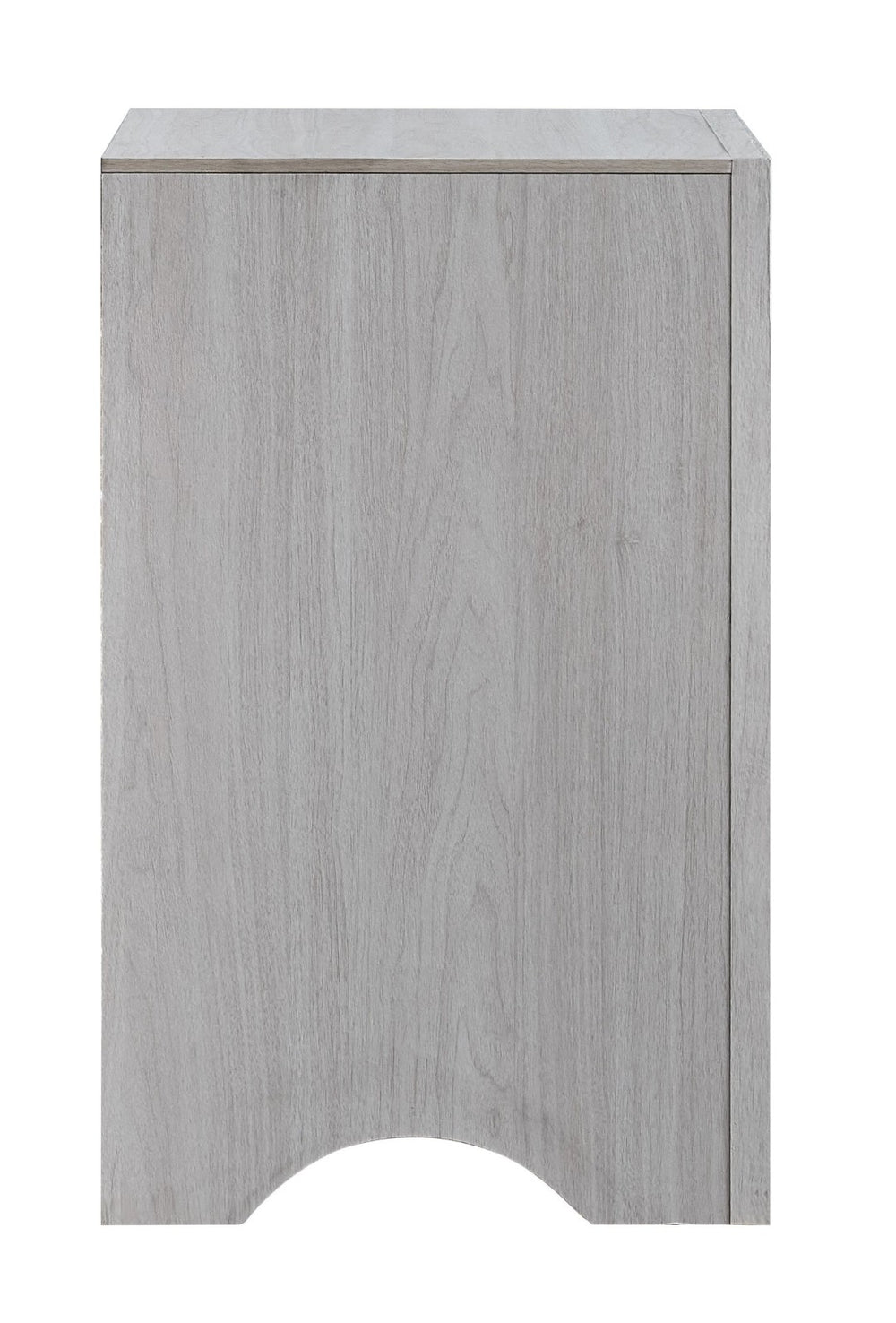 English Elm Rustica Two Drawer Nightstand Matte Laminate Dovetail Storage Modern Bedside Cabinet Beige B078P498708