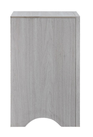 English Elm Rustica Two Drawer Nightstand Matte Laminate Dovetail Storage Modern Bedside Cabinet Beige B078P498708