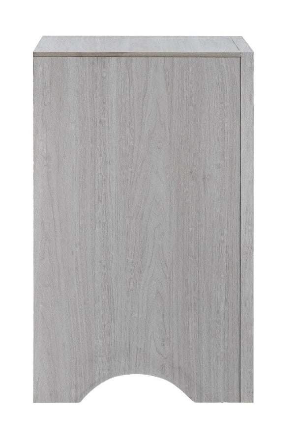 English Elm Rustica Two Drawer Nightstand Matte Laminate Dovetail Storage Modern Bedside Cabinet Beige B078P498708